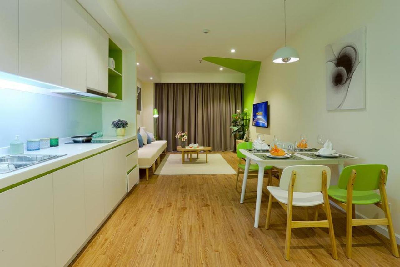 נה טראנג Atlantica Balcony Ocean View Serviced Apartment מראה חיצוני תמונה