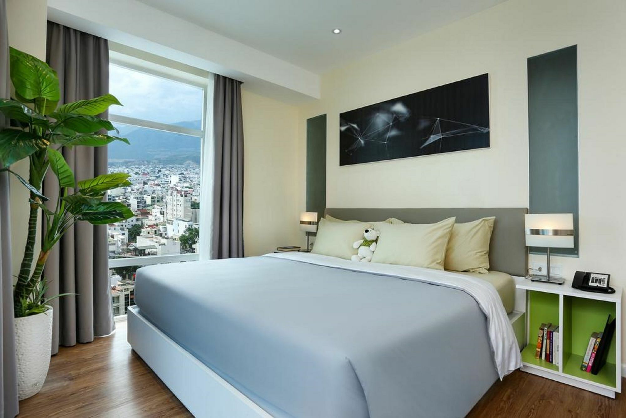 נה טראנג Atlantica Balcony Ocean View Serviced Apartment מראה חיצוני תמונה