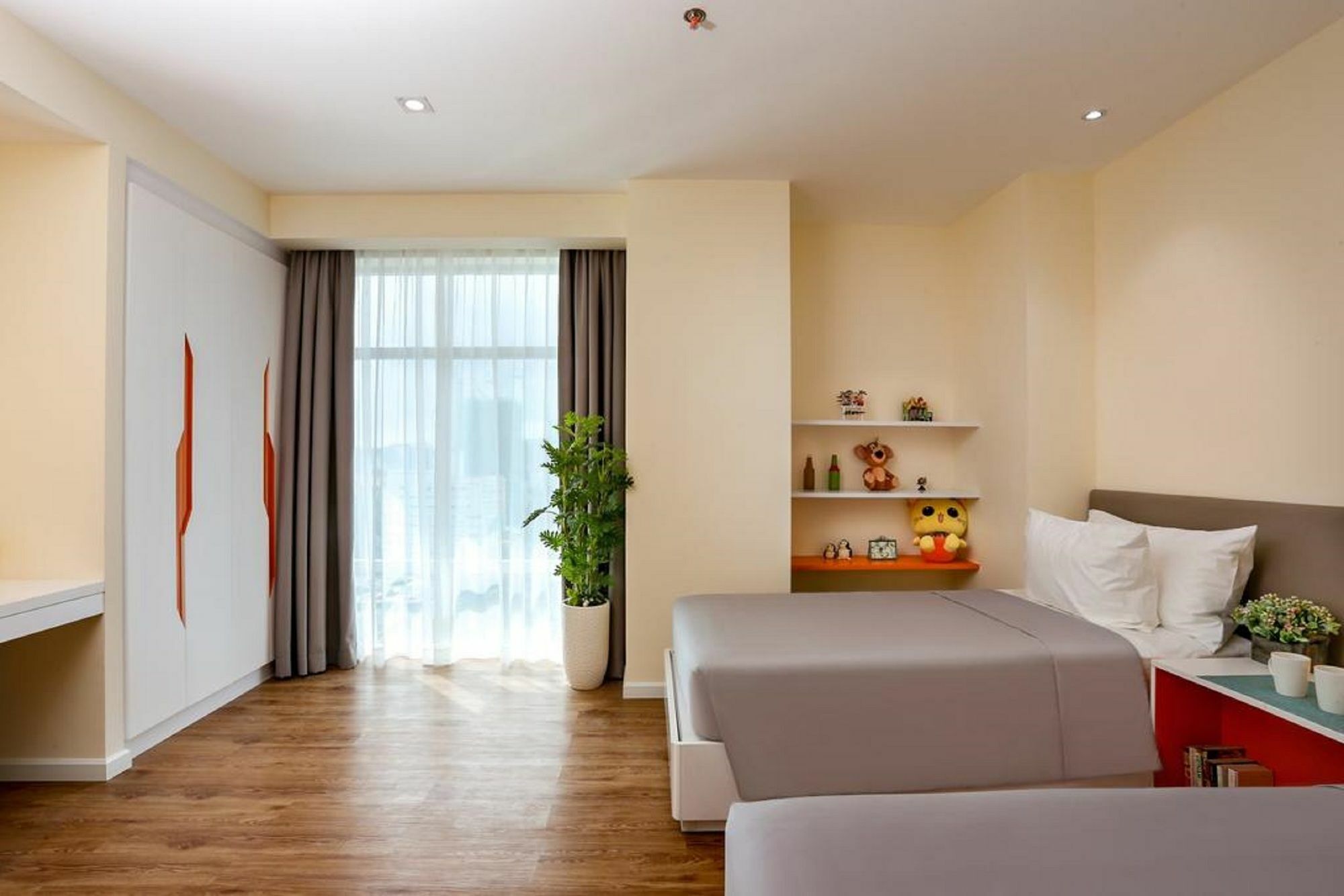 נה טראנג Atlantica Balcony Ocean View Serviced Apartment מראה חיצוני תמונה